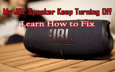 Why Does My JBL Speaker Keep Turning (Answered)